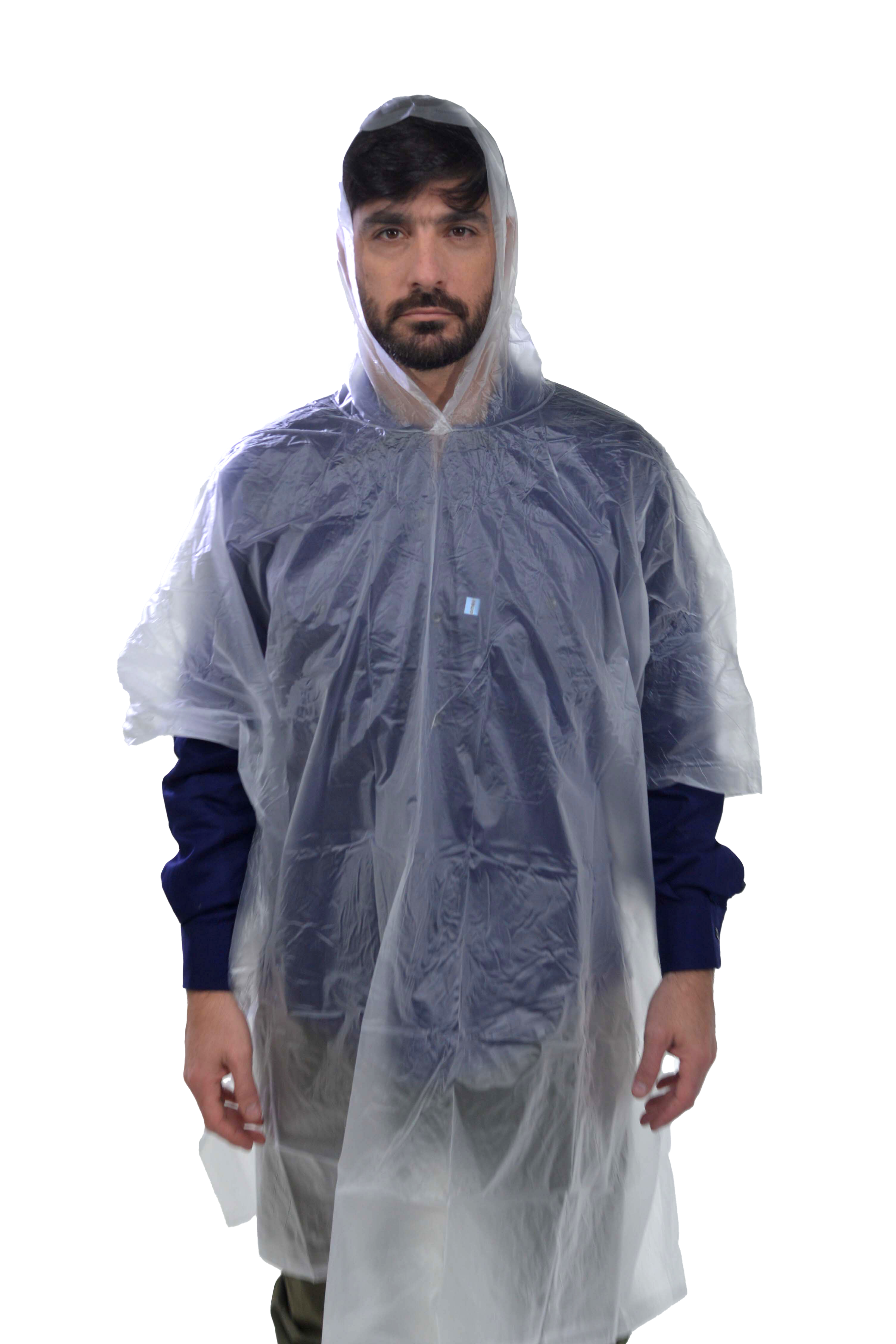 PONCHO BIL-VEX PVC TRANSPARENTE